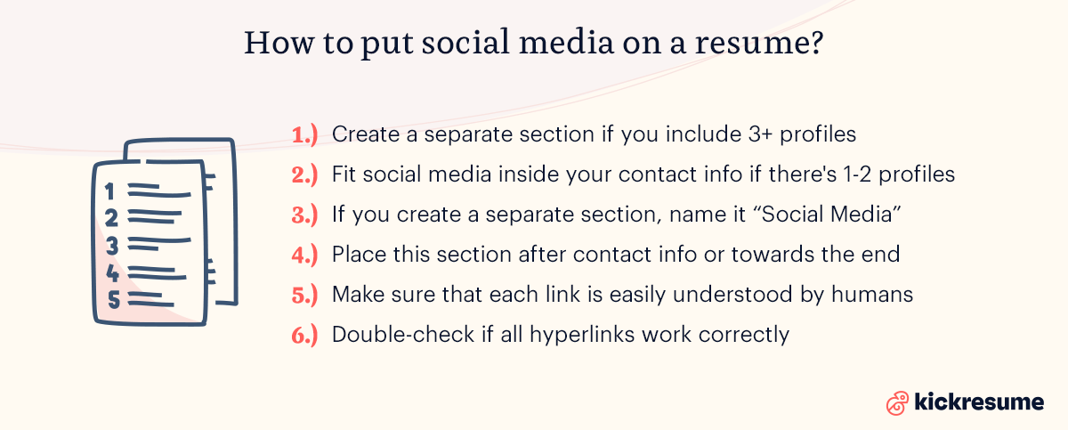 when-how-to-put-social-media-on-resume-examples-kickresume